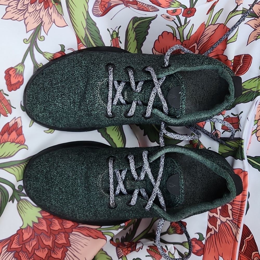 Allbirds Men's Wool Runners Kea Green Sneakers size M11